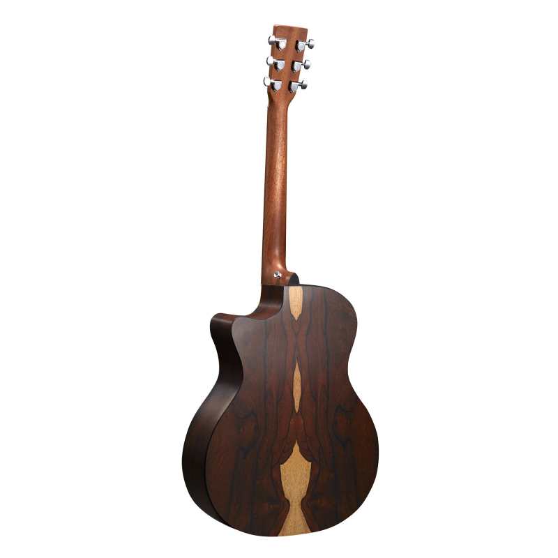 Martin GPCX2E Cocobolo HPL X-series Grand Performance Electro Acoustic Guitar with Spruce Top with Gig Bag - Image 2