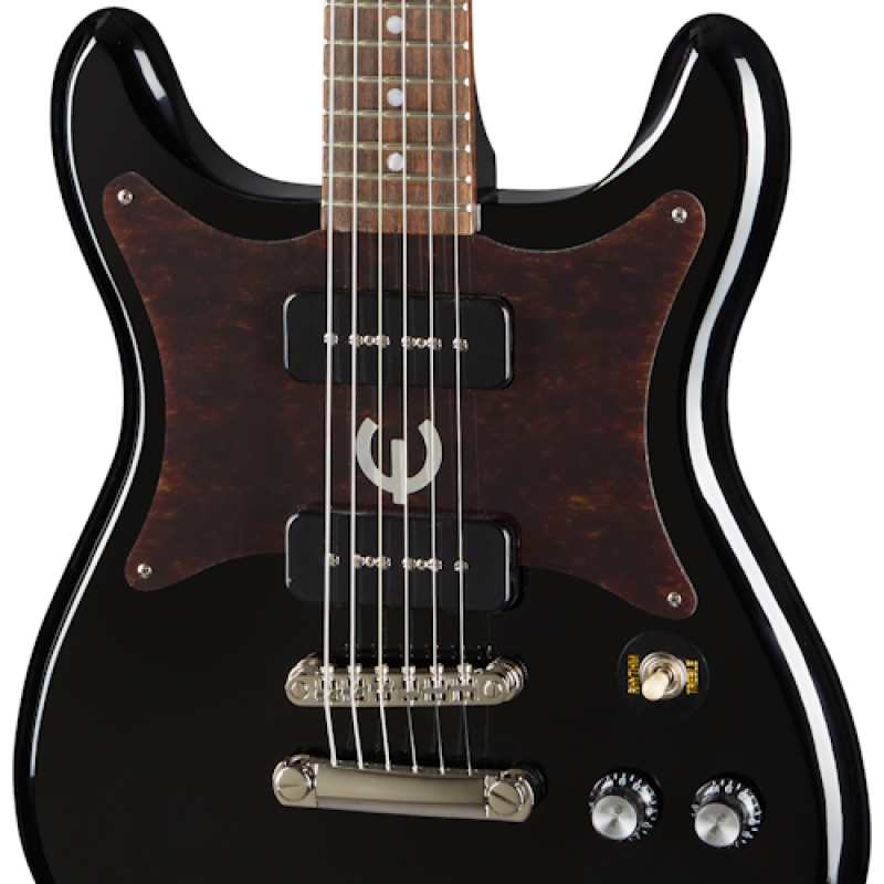 Epiphone Wilshire P90s, Ebony (EOWLEBNH1) - Image 4