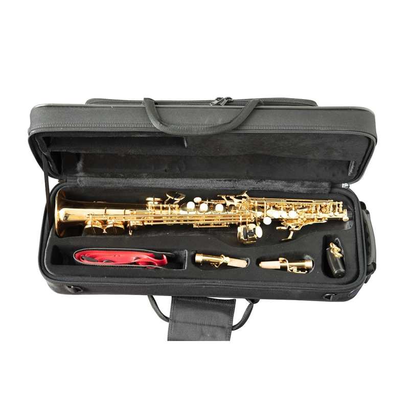 Trevor James 'The Horn' Soprano Sax Outfit 2 Piece - Gold Lacquer (3630G)