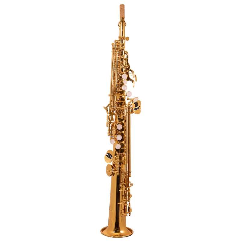Trevor James 'The Horn' Soprano Sax Outfit 2 Piece - Gold Lacquer (3630G) - Image 2