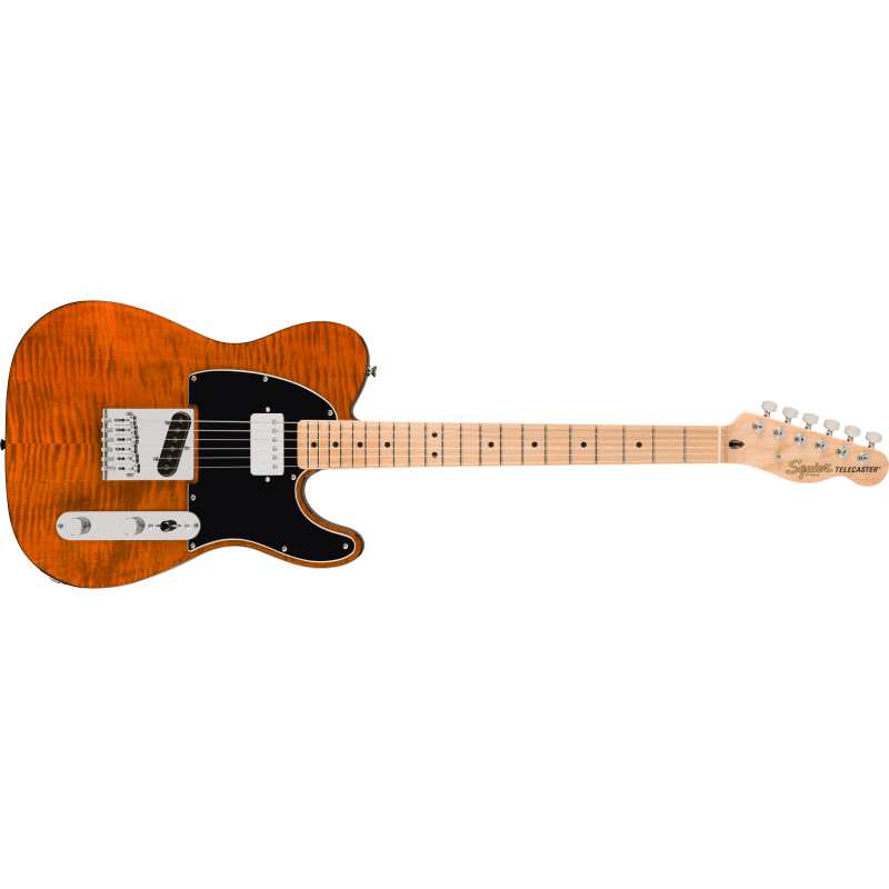 Squier Affinity Series Telecaster FMT SH, Mocha 0378283529 - Image 2