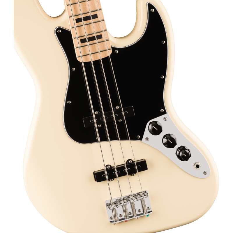 Squier Affinity Series® Active Jazz Bass, Olympic White 0378703505