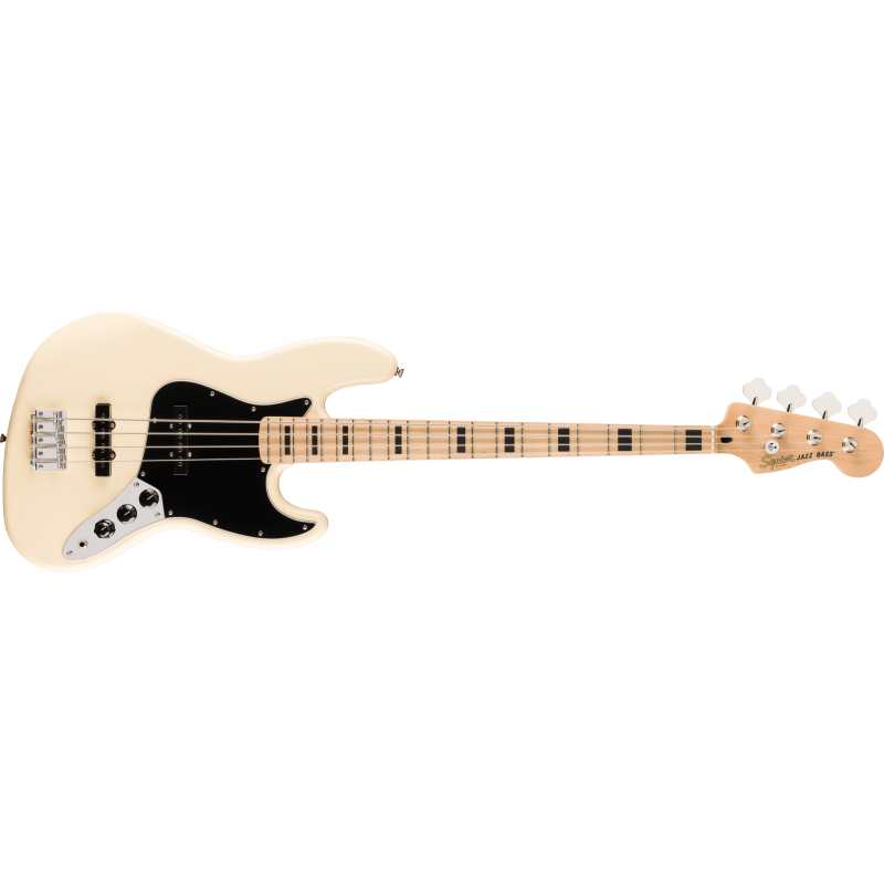 Squier Affinity Series® Active Jazz Bass, Olympic White 0378703505 - Image 6