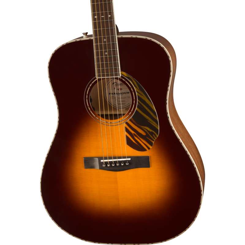 Fender PD-220E Dreadnought, 3-Color Vintage Sunburst (0970310303) PD220E