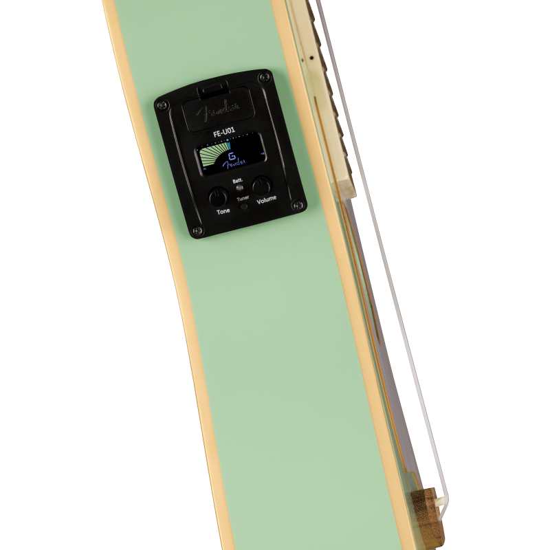 Fender Fullerton Strat Uke, Surf Green (0970523557) - Image 8