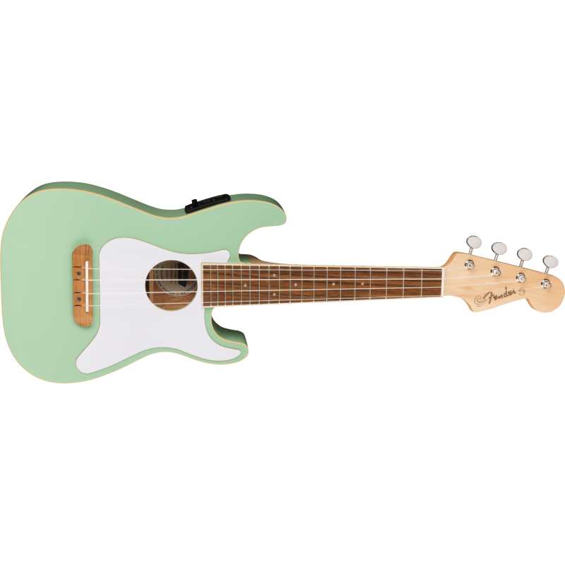 Fender Fullerton Strat Uke, Surf Green (0970523557) - Image 3