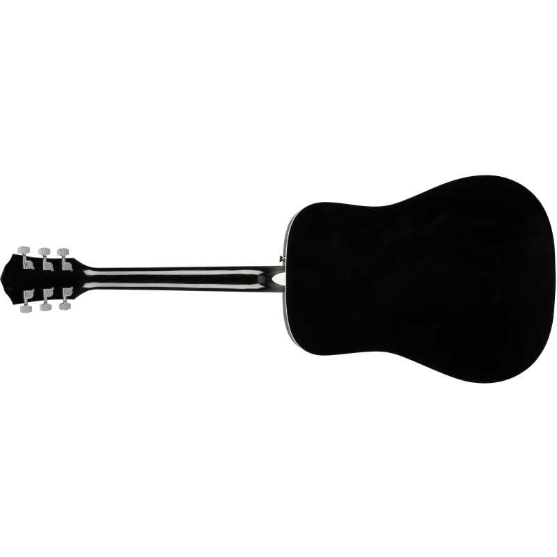 Fender FA-125 Acoustic Dreadnought, Black (0971210706) FA125 - Image 4