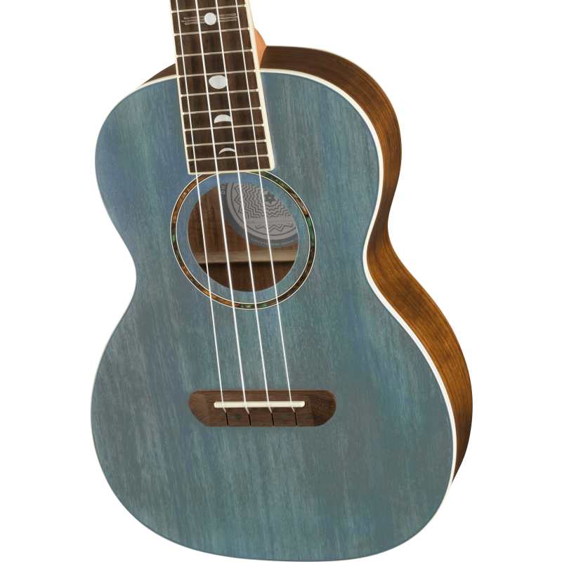 Fender Dhani Harrison Uke, Turquoise 0971752197 (Dani)