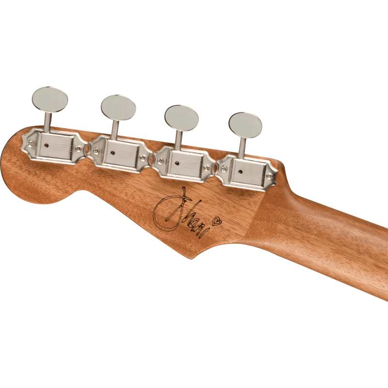 Fender Dhani Harrison Uke, Turquoise 0971752197 (Dani) - Image 4