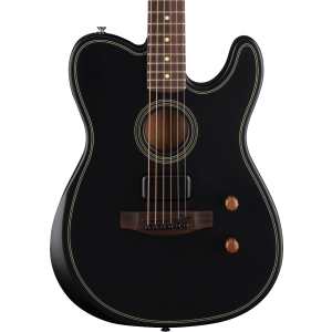 Fender Acoustasonic Standard Telecaster, Black 0973113506