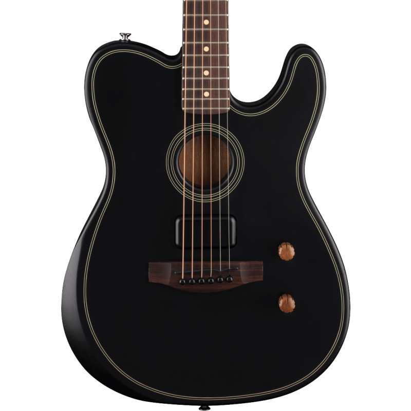 Fender Acoustasonic Standard Telecaster, Black 0973113506