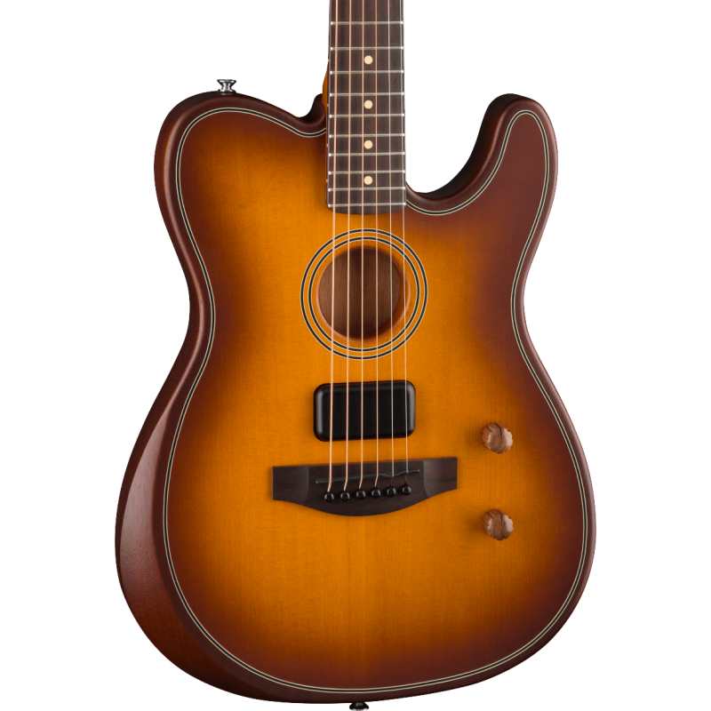 Fender Acoustasonic Standard Telecaster, Honey Burst, 0973113542