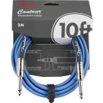 Fender Contour 10' Cable, Lake Placid Blue (0990571102)