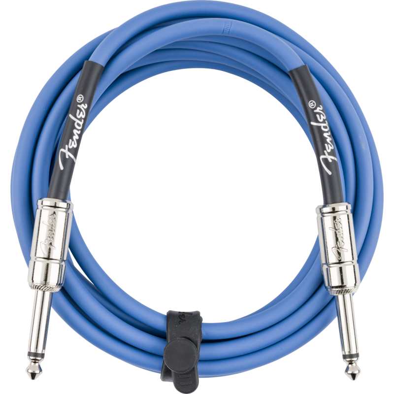 Fender Contour 10' Cable, Lake Placid Blue (0990571102) - Image 2