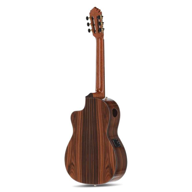 Manuel Rodriguez Café Cortado E-Acoustic Classical Guitar Santos Rosewood (501462) - Image 3