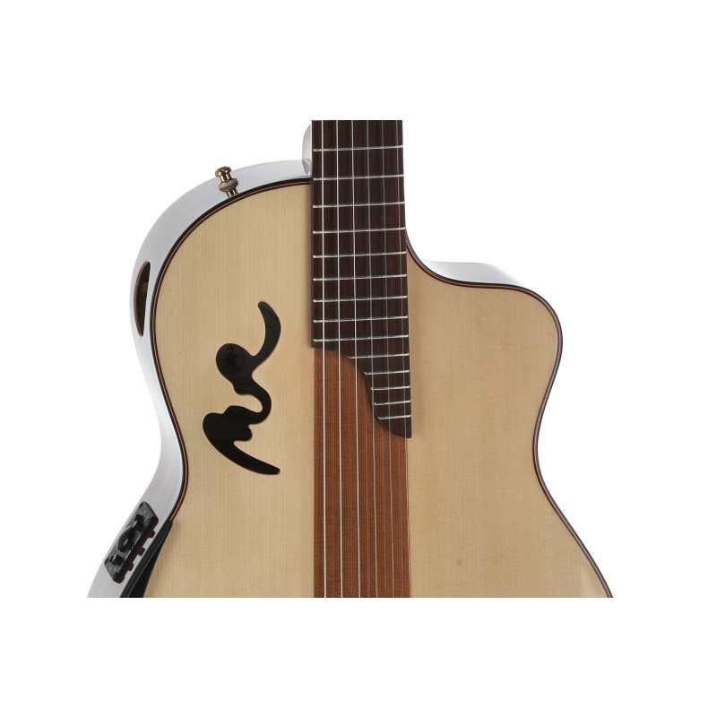 Manuel Rodriguez Café Cortado E-Acoustic Classical Guitar Santos Rosewood (501462) - Image 5