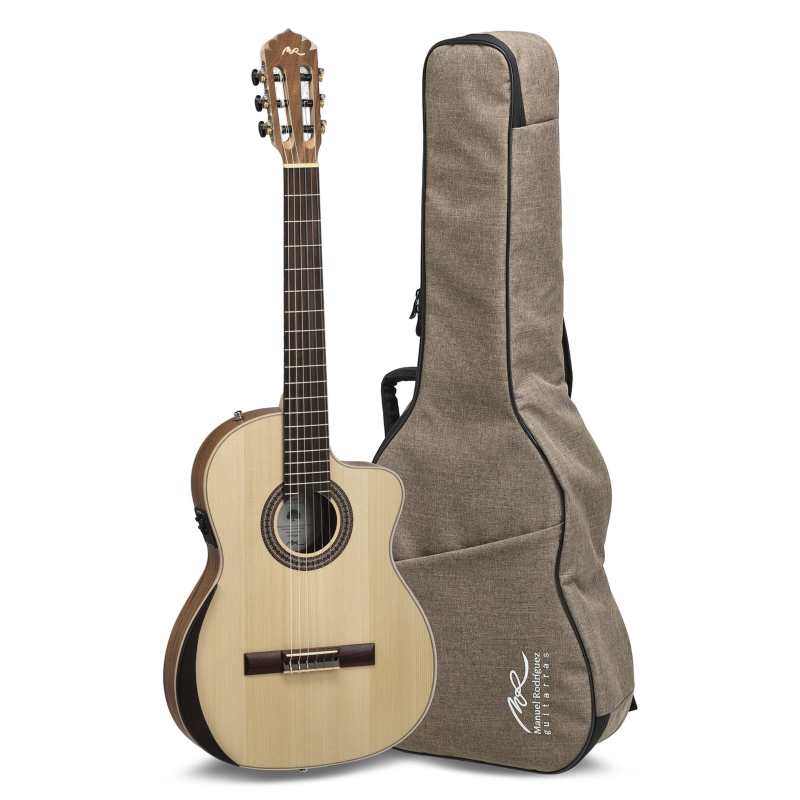 Manuel Rodriguez Samba E-Acoustic Plano Cutaway Electric Neck, Slim Body (501080) - Image 5