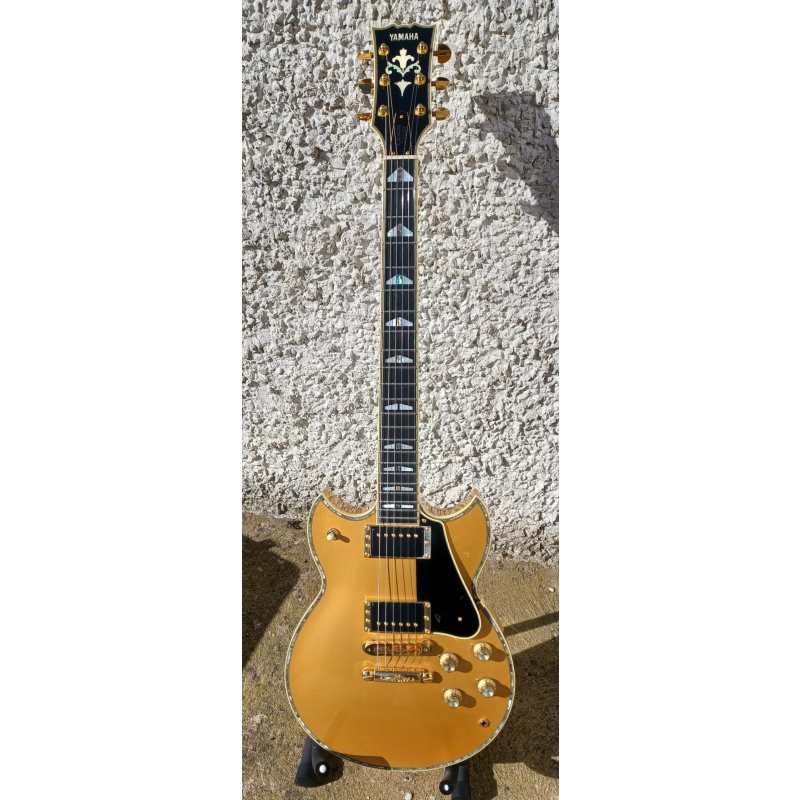 Yamaha SG3000 Custom, Gold Metalflake, Secondhand, Circa 2009 - Image 4