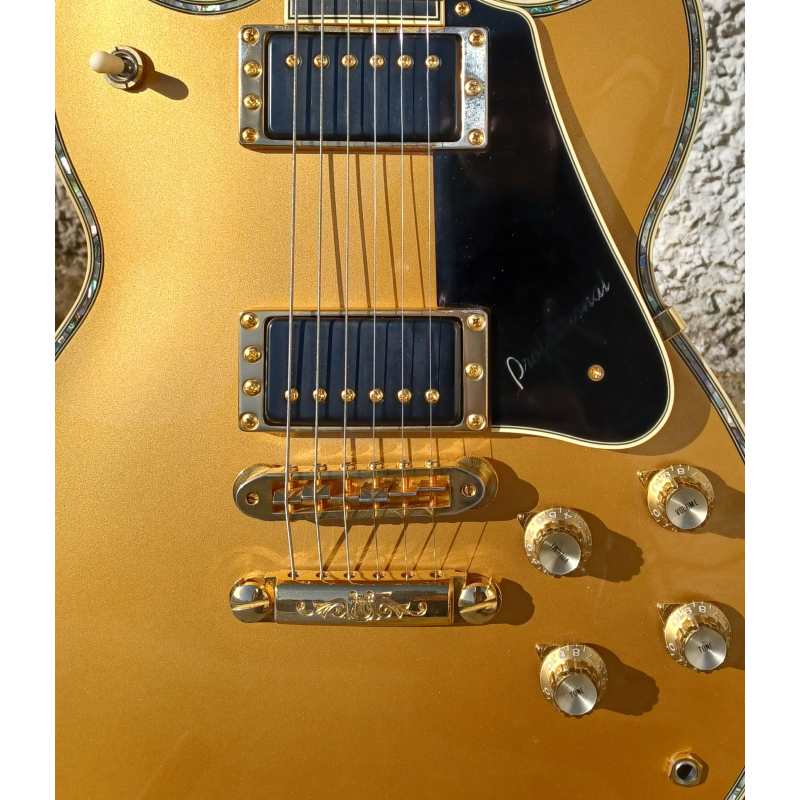 Yamaha SG3000 Custom, Gold Metalflake, Secondhand, Circa 2009 - Image 10