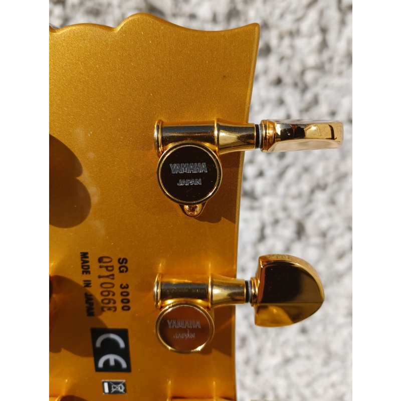 Yamaha SG3000 Custom, Gold Metalflake, Secondhand, Circa 2009 - Image 17