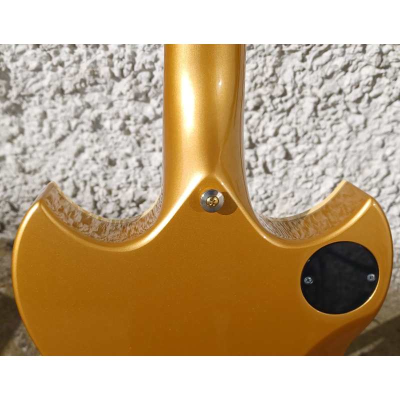 Yamaha SG3000 Custom, Gold Metalflake, Secondhand, Circa 2009 - Image 18