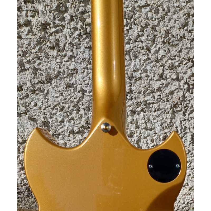 Yamaha SG3000 Custom, Gold Metalflake, Secondhand, Circa 2009 - Image 19