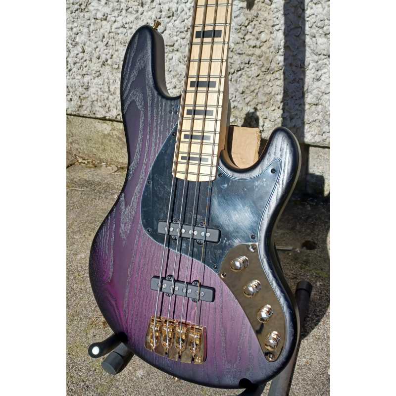 Sandberg California STT 4 String Bass, Violet Burst - Image 10