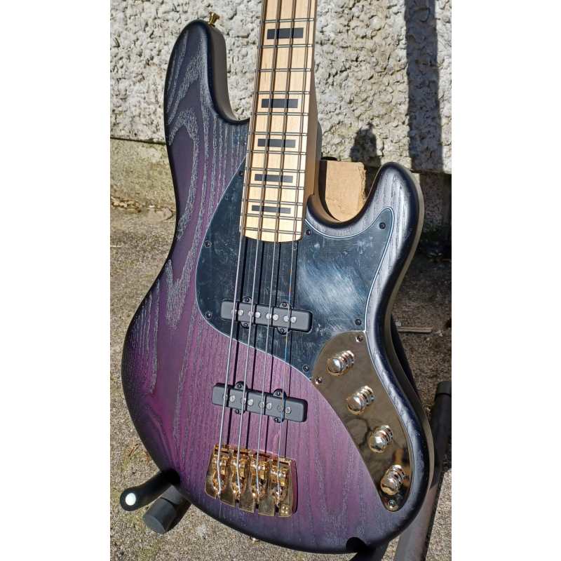 Sandberg California STT 4 String Bass, Violet Burst - Image 11