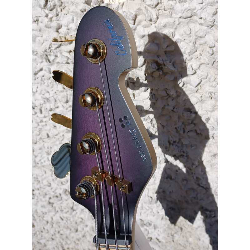 Sandberg California STT 4 String Bass, Violet Burst - Image 12