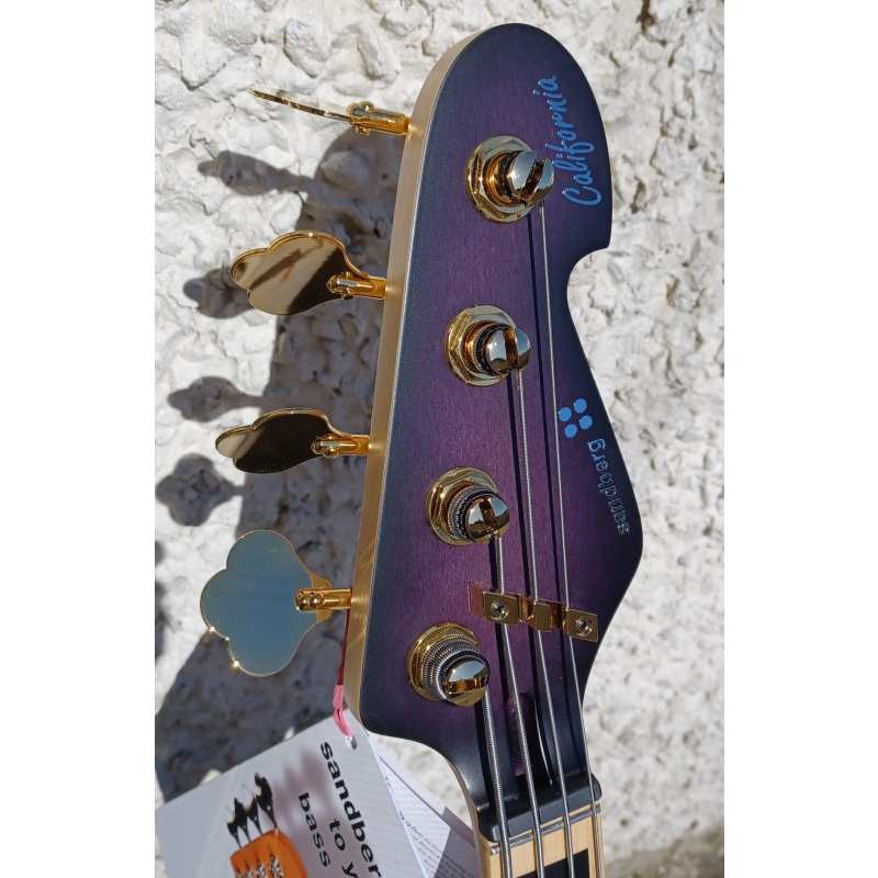 Sandberg California STT 4 String Bass, Violet Burst - Image 14