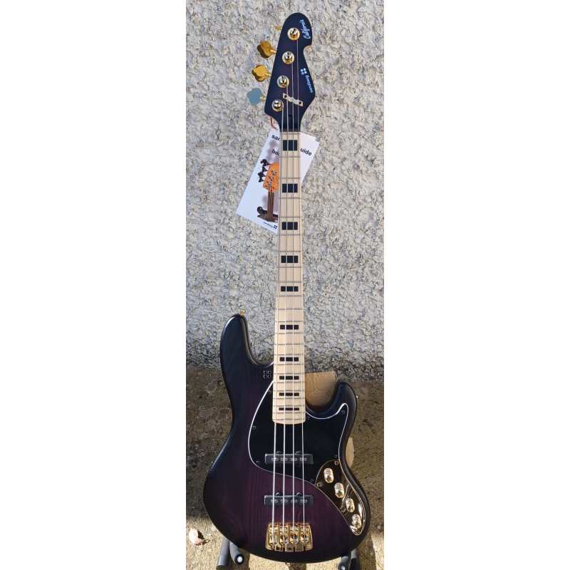 Sandberg California STT 4 String Bass, Violet Burst - Image 26