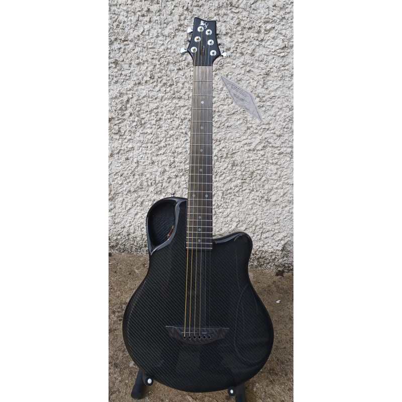 Emerald Guitars X7 Carbon Parlor Guitar - Image 8