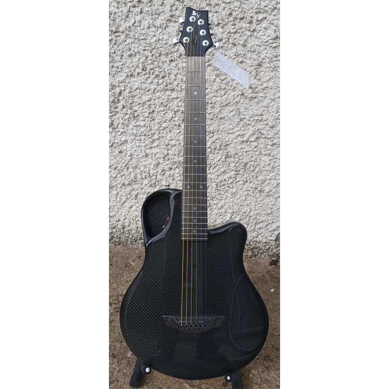 Emerald Guitars X7 Carbon Parlor Guitar - Image 9