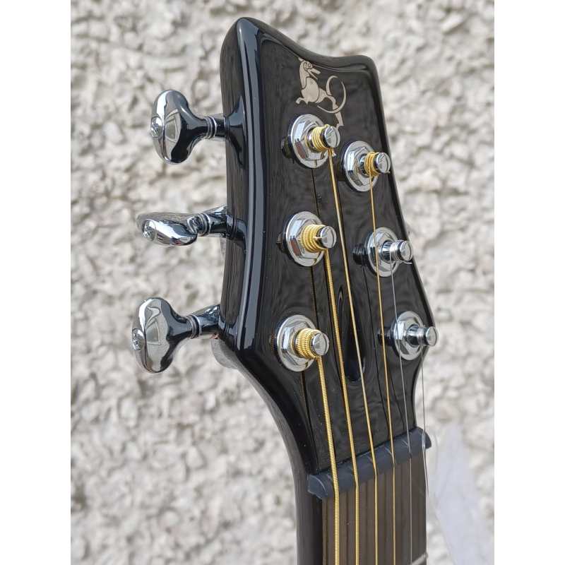 Emerald Guitars X7 Carbon Parlor Guitar - Image 5