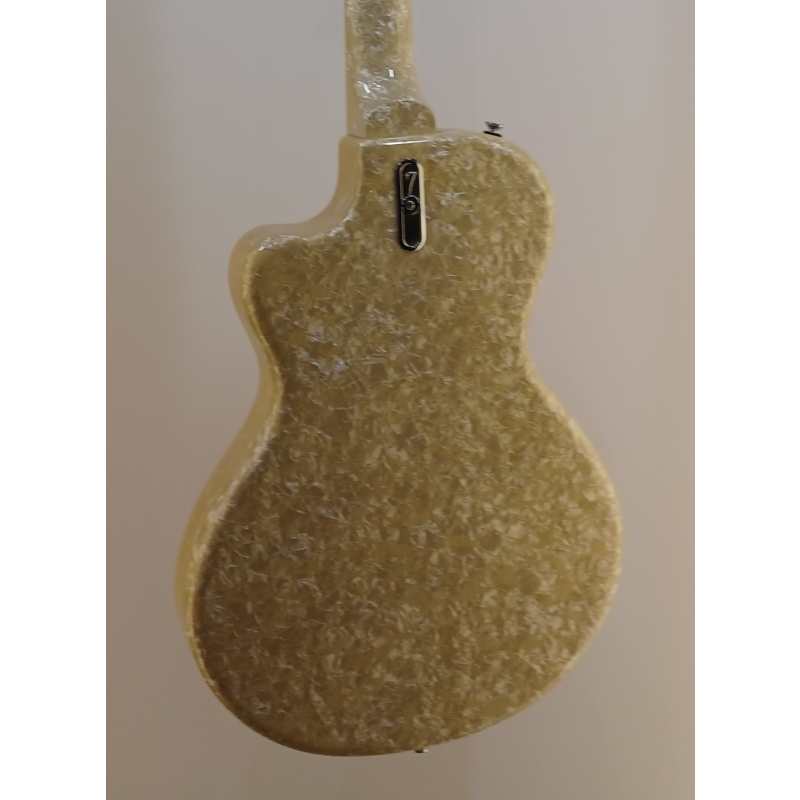 Italia Maranello Classic Electric Guitar, Red Sparkle, Secondhand - Image 13