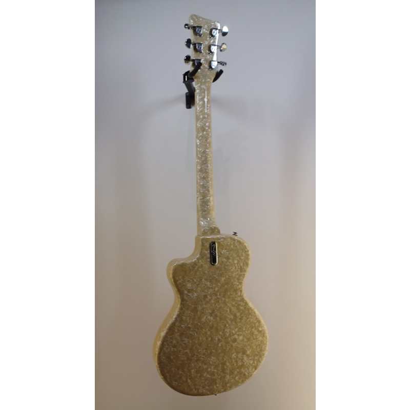 Italia Maranello Classic Electric Guitar, Red Sparkle, Secondhand - Image 14