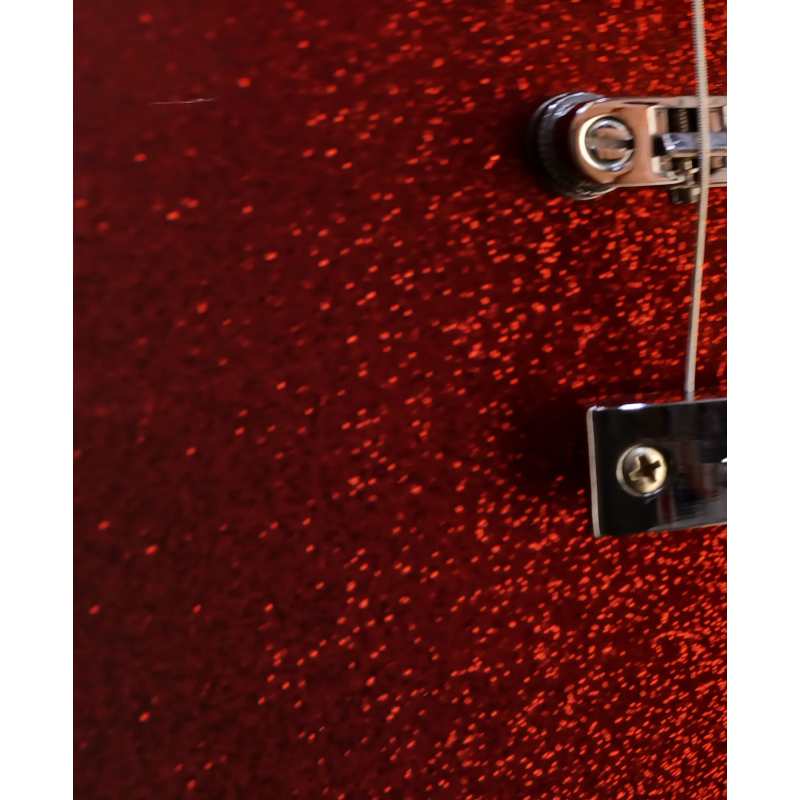 Italia Maranello Classic Electric Guitar, Red Sparkle, Secondhand - Image 19