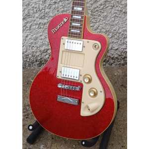 Italia Maranello Classic Electric Guitar, Red Sparkle, Secondhand