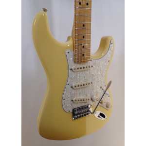 Fender Deluxe Roadhouse, Stratocaster, Vintage White, 0145012341, Secondhand