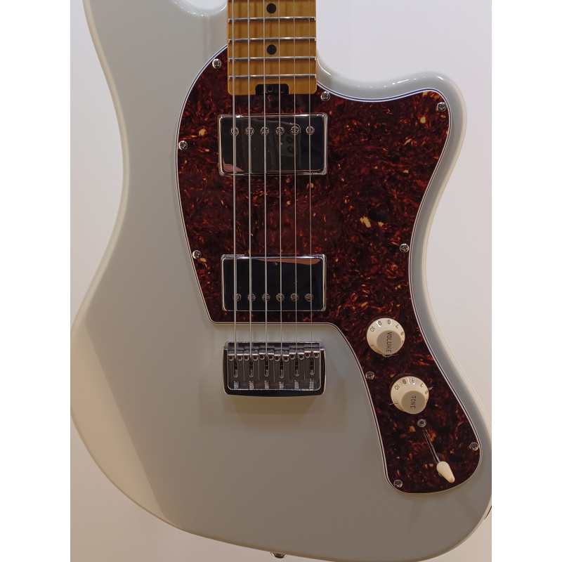 Cream T Custom Shop Crossfire Standard HH with Guitar X Pick-up Swapping, Vintage White - Image 10