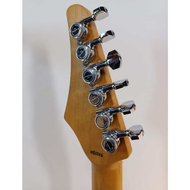 Cream T Custom Shop Crossfire Standard HH with Guitar X Pick-up Swapping, Vintage White - Image 4