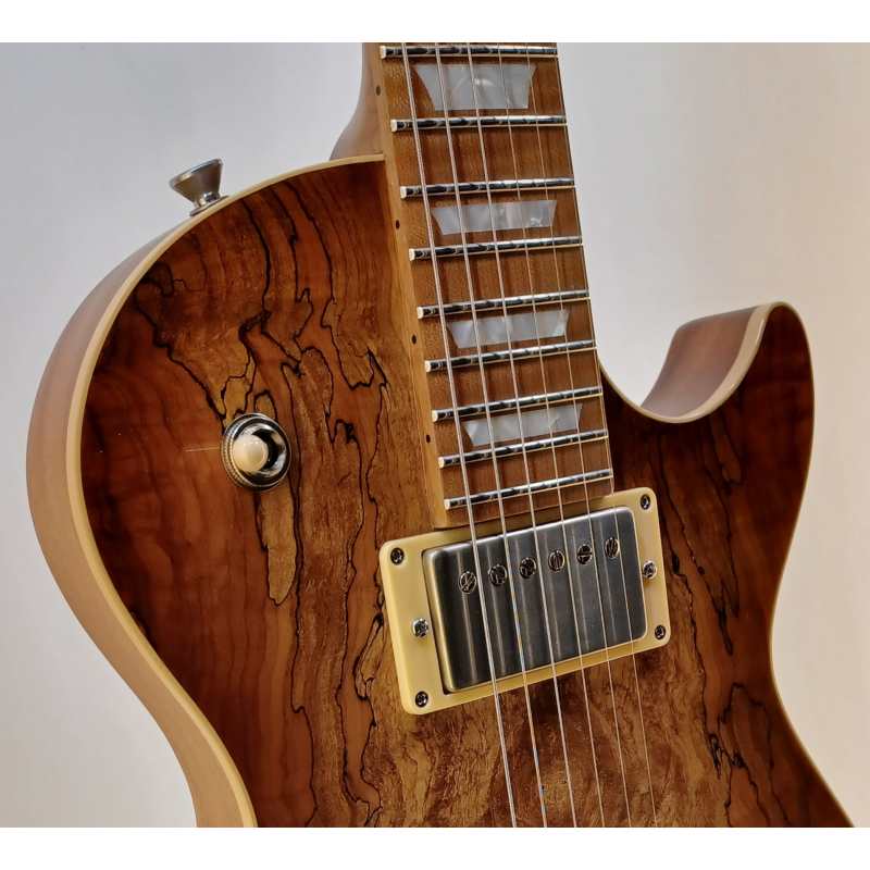 Cream T Custom Shop Aurora Spalted Top, Whiskerburst - Image 9