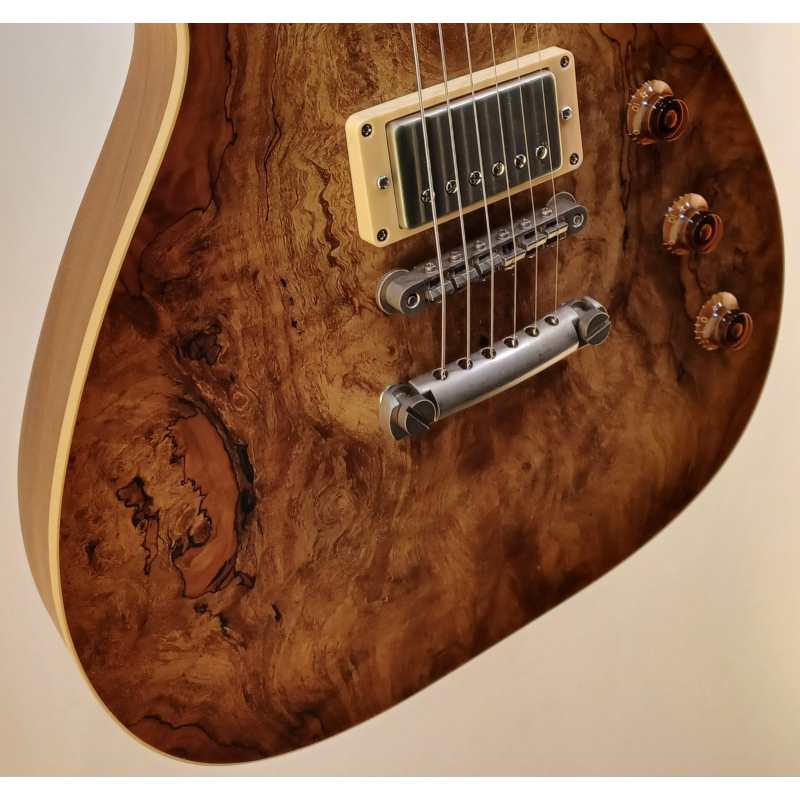 Cream T Custom Shop Aurora Spalted Top, Whiskerburst - Image 8