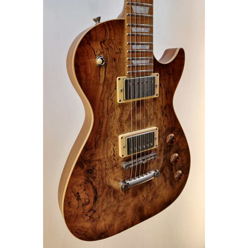 Cream T Custom Shop Aurora Spalted Top, Whiskerburst - Image 7