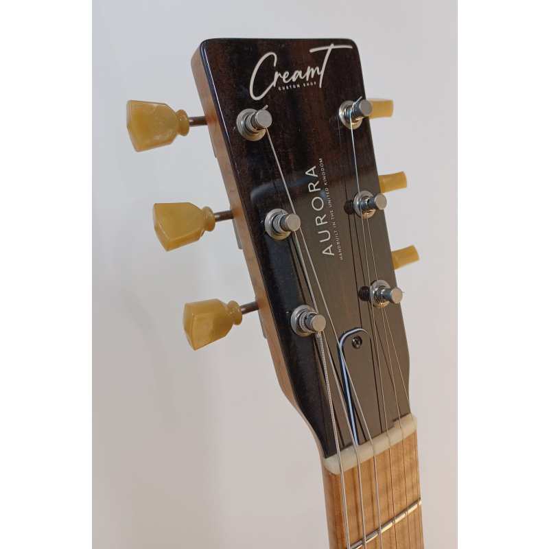Cream T Custom Shop Aurora Spalted Top, Whiskerburst - Image 15