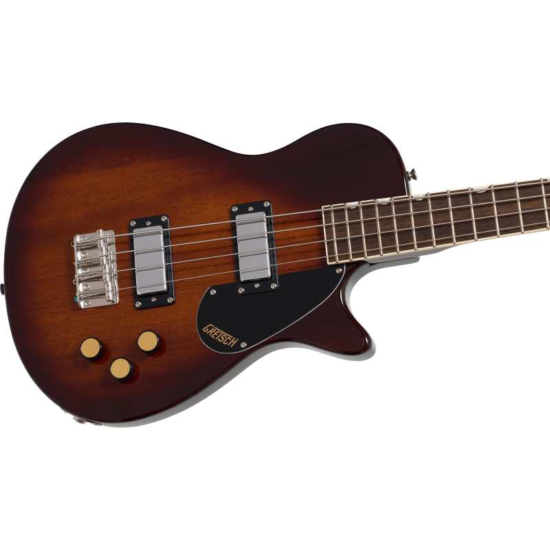 Gretsch Streamliner Jet Club Bass Single-Cut, Havana Burst 2814304531 - Image 6