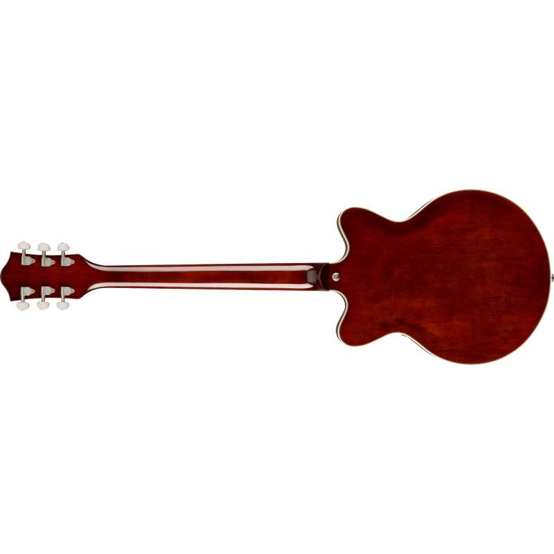 Gretsch G2655 Streamliner Center Block Jr. Double-cut Semi-hollow Body, Steel Olive (Green) - Image 5