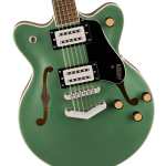Gretsch G2655 Streamliner Center Block Jr. Double-cut Semi-hollow Body, Steel Olive (Green)