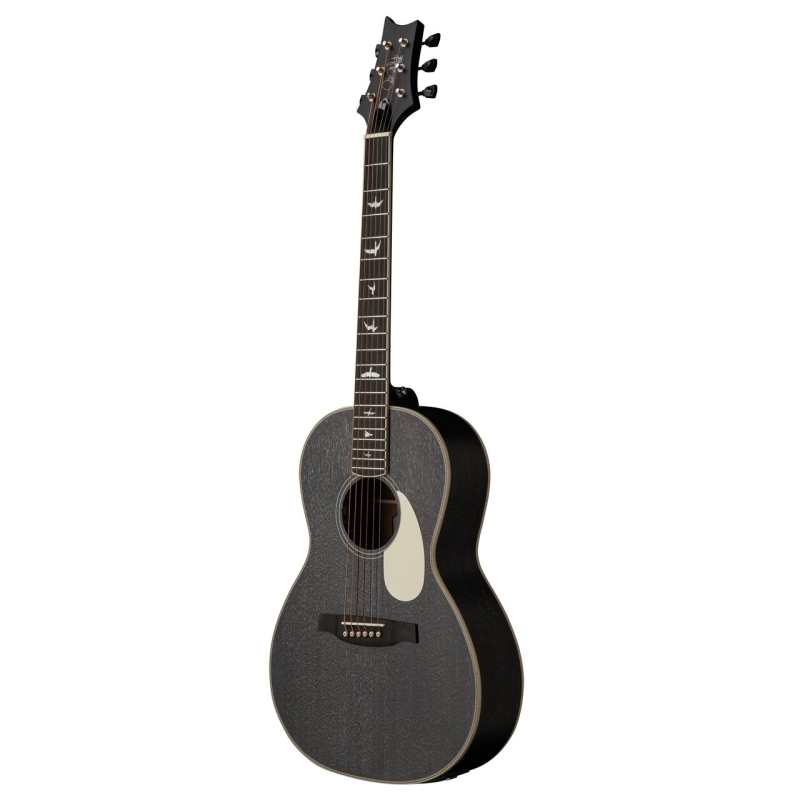 PRS SE P20E Parlour-sized Electro-Acoustic Guitar, Black Dog Hair - Image 2