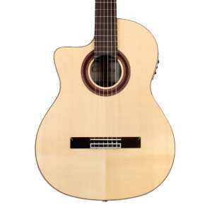 Cordoba GK Studio Negra Left Handed Electro Acoustic Classical Guitar